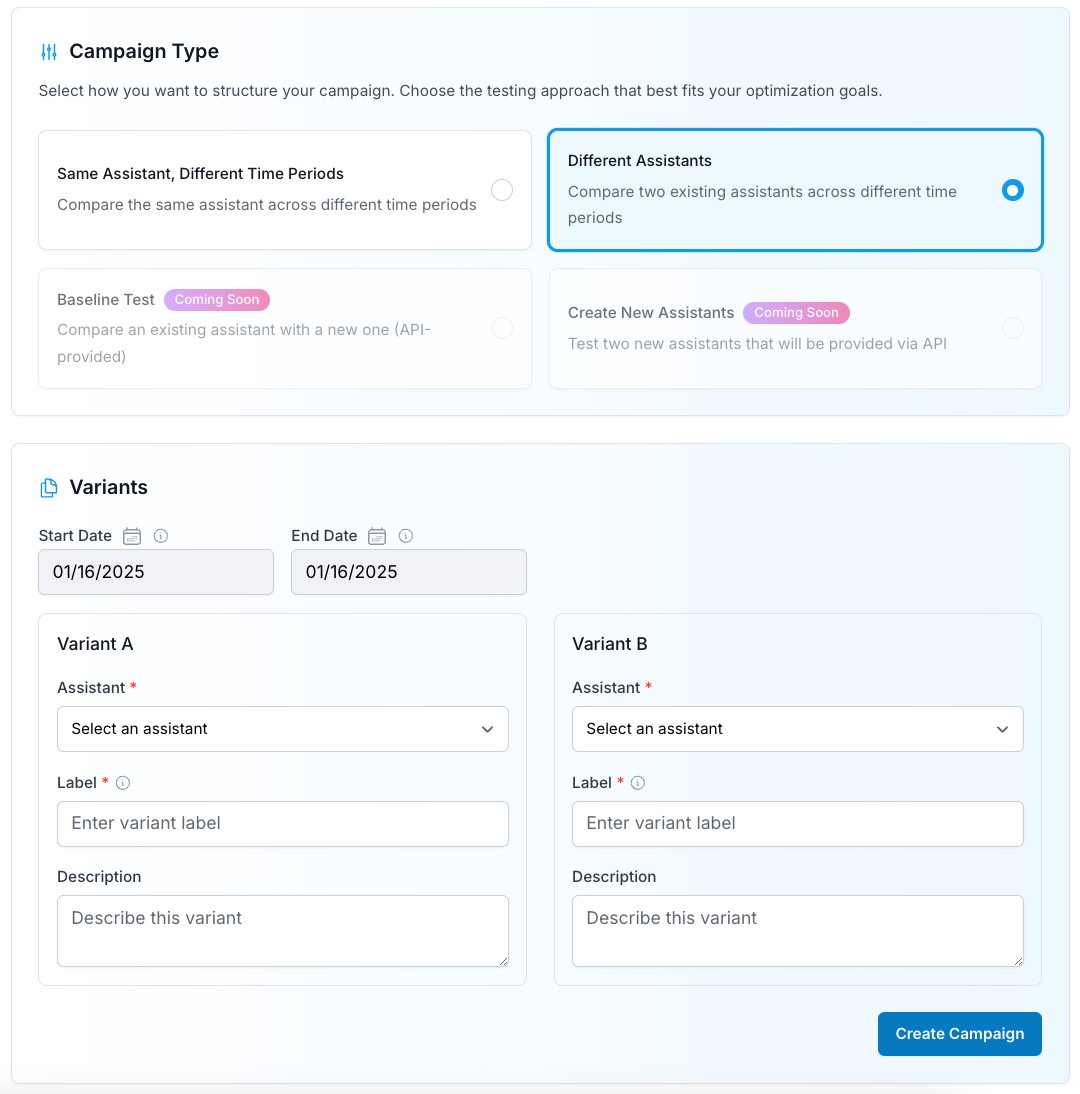 Voice AI AB Testing